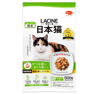 キャットフード　猫用フード　ドライフード ラシーネ 日本猫 600g 日本ペットフード ラシ-ネニホンネコ600G