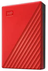 Western Digital（ウエスタンデジタル） USB3.0対応 ポータブルハードディスク 4TB (レッド)【My Passport2019】 My …