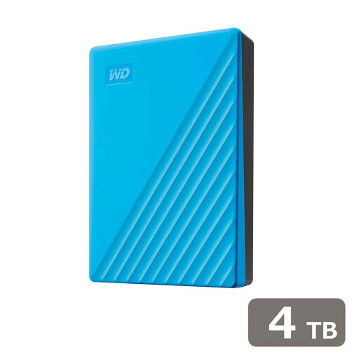 Western Digital|ウエスタンデジタル USB3.0対応 ポータブルハードディスク 4TB (ブルー)【My Passport2019】 My Passport WDBPKJ0040BBL-JESN Western Digital|ウエスタンデジタル USB3.0対応 ポータブルハードディスク 4TB (ブルー)【My Passport2019】 My Passport WDBPKJ0040BBL-JESN