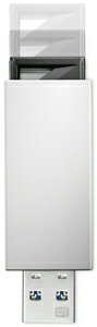 アイ・オー・データ機器|I-O DATA USB 3.1 Gen 1(USB 3.0)/ 2.0対応 USBフラッシュメモリ 128GB (ホワイト) U3-PSH128G/W