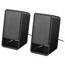 バッファロー USB電源PC用スピーカー(ブラック) BUFFALO BSSP300UBK