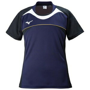 R2MA8001142XL ミズノ ユニセックス ゲームジャージ（ドレスネイビー・サイズ：2XL） mizuno 1