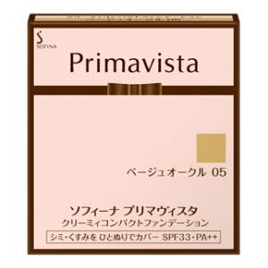 プリマヴィスタ クリーミィコンパクトファンデーション ベージュオークル 05 レフィル（スポンジなし） ソフィーナ PVクリ-ミイコンパクトFDBO05