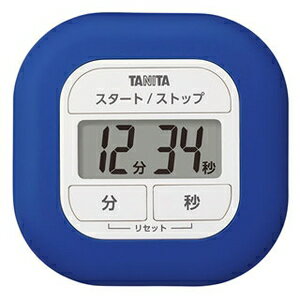 タニタ デジタルタイマー　ブルー TD-420-BL TANITA　くるっとシリコーンタイマー [TD420BL]
