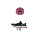 VWAC-9509-BKPK フォルクスワーゲン クリップマーカー(ブラック×ピンク) Volkswagen