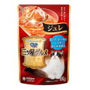 銀のスプーン 三ツ星グルメ パウチジュレ まぐろ・かつおにしらす・かにかま添え 35g ユニ・チャーム ギンジユレカツオニシラスカニカマ35