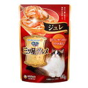 銀のスプーン 三ツ星グルメ パウチジュレ まぐろ・かつおにささみ添え 35g ユニ・チャーム ギンジユレマグロカツオニササミ35