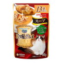 銀のスプーン 三ツ星グルメ パウチスープ 13歳頃から まぐろ・かつおにしらすとかつお節入り 35g ユニ・チャーム ギンスプ13サイシラスカツブシ35