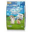 犬用おむつ マナーウェア 男の子用 Mサイズ 4種のデザインパック 4枚 ユニ・チャーム マナ-ウエアオトコ4シユM4マイ