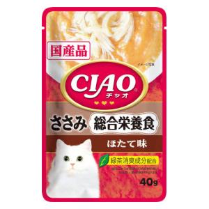 CIAOパウチ 総合栄養食 ささみほたて