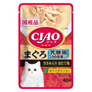 CIAOパウチ 乳酸菌入り まぐろ ささ