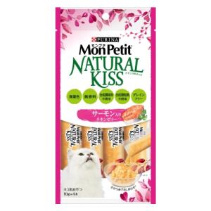 モンプチ ナチュラルキッス サーモン入りチキンゼリー 40g ネスレ日本 モンプチNKサ-モンゼリ-40G