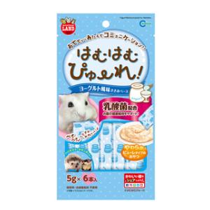 はむはむぴゅーれ ヨーグルト風味 5g×6本入 マルカン ハムハムピユ-レヨ-グルト5G*6