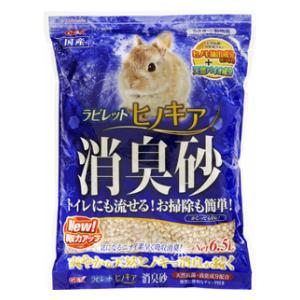 ラビレット ヒノキア消臭砂 6.5L GEX ジェックス ヒノキアシヨウシユウスナ6.5L