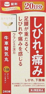 【第2類医薬品】「クラシエ」漢方牛車腎気丸料エキス錠 240錠 クラシエ薬品 ゴシヤジンキガン 240T [ゴシヤジンキガン240T]【返品種別B】