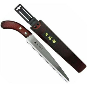 【返品種別B】□「返品種別」について詳しくはこちら□◆親指程の枝の剪定作業、生木等の切断に。◆軽くて作業しやすい木柄です。刃はネジ固定の替刃式なのでマイナスドライバー又はコインで簡単に取り換えできます。◆木サヤ付の為、持ち運びや携帯時に便利...