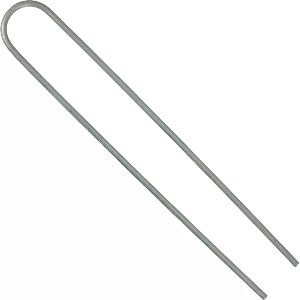 【返品種別B】□「返品種別」について詳しくはこちら□◆防草シート、不織布、マルチ、その他シート、ネット類の止め杭に最適。 ◆U字型のピンを黒丸の穴に差し込みご使用下さい。■　仕　様　■100本入りサイズ：20×3×20cm外装寸法(約)：幅230×奥行35×高さ260mm本体質量(約)：2900g材質：スチール[36247シンセイ]シンセイアウトドア＞ガーデン・エクステリア用品＞草刈り・除草用品