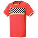 YO-10289-569-L ヨネックス メンズ ゲームシャツ（フィットスタイル）（ファイヤーレッド・サイズ：L） YONEX MEN'S GAME SHIRTS