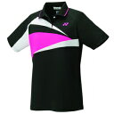 YO-20503-007-L ヨネックス レディース ゲームシャツ（ブラック・サイズ：L） YONEX WOMEN'S GAME SHIRTS