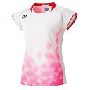 YO-20535-011-S ヨネックス レディース ゲームシャツ（フィットシャツ）（ホワイト・サイズ：S） YONEX WOMEN'S GAME SHIRTS