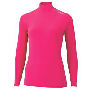 ヨネックス レディース ハイネック長袖シャツ（ブライトピンク・サイズ：L） YO-STBF1515-122-L YONEX FITNESS MODEL [YOSTBF1515122L]
