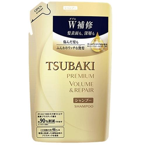 ツバキ プレミアムボリューム＆リペア シャンプー つめかえ用　330ml ファイントゥデイ TSUBAKIプレミアムリペSPカエ