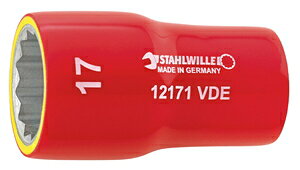 STAHLWILLE （3/8SQ）絶縁ソケット（9mm） 12171VDE-9(スタビレ-) スタビレー