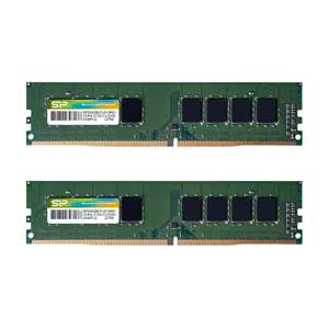 SiliconPower（シリコンパワー） PC4-17000（DDR4-2133）288pin Non-ECC Unbuffered DIMM 16GB（8GB×2枚） SP016GBLFU213B22