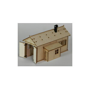 ［鉄道模型］コスミック (HOナロー) HNS-005AK 木造小型機関庫組立キット（Aタイプ）