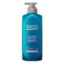 サクセス リンスのいらない薬用シャンプー スムースウオッシュ 本体 400ml 花王 サクセスSPスム-スWN