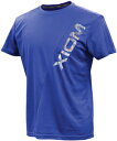 TKU-80101 エクシオン 卓球用Tシャツ(ブルー・サイズ:XS) XIOM トリクシー Tシャツ