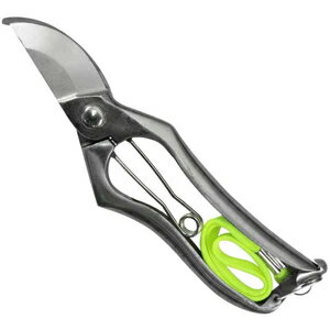 GARDEN FRIENDS ステン鍛造剪定鋏 ミラー仕上 200mm SFM-200S