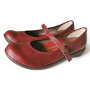 R2361-DRD-M Re:getA ワンベルトローヒールパンプス(ダークレッド・サイズ:M) レディースパンプス(4)