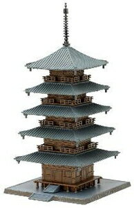 【返品種別B】□「返品種別」について詳しくはこちら□2020年06月 発売※画像はイメージです。実際の商品とは異なる場合がございます。【商品紹介】トミーテックの建物コレクション030-4 お寺C4です。日本における一般的な仏教寺院を1/150に的確に再現。【セット内容】五重塔【商品仕様】商品サイズ：1/150スケール(Nゲージサイズ)塗装済簡易組立キット概寸(約)：W80×D90×H170(mm)鉄道模型＞ジオラマコレクション＞建物コレクション