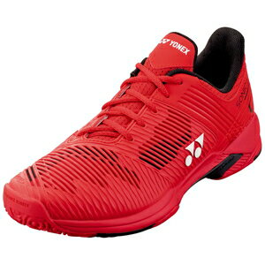 YO-SHTS2MGC001-240 ヨネックス テニスシューズ（レッド・24.0cm） YONEX POWER CUSHION SONICAGE 2 MEN GC