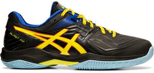 1071A002-003-28.0 アシックス メンズ ハンドボールシューズ（BLACK×SOUR YUZU・28.0cm） asics BLAST FF