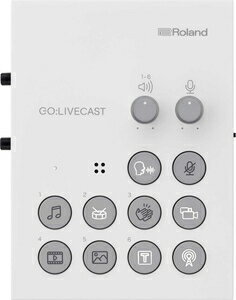 GOLIVECAST ローランド スマートフォン用ライブ配信ツール Roland　GO:LIVECAST