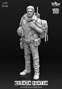ナッツプラネット 1/35 クレバーハンター 冷徹な狩人【T35013】 レジン製フィギュア