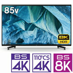 ɸ_AꥢΤߡ˥ƥӡ85 KJ-85Z9H ˡ 85Ͼ塦BS110CSǥ8K塼ʡ¢ƥ USB HDDϿбAndroid TV ǽBRAVIA