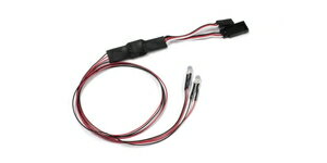 京商 LEDライトユニット (Φ5 / 2灯 / L=400 / クリア )【97054-2B】 ラジコンパーツ