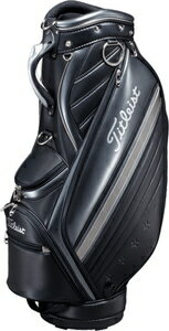 CB032-BKSV タイトリスト カジュアルスポーツ キャディバッグ(9型・47インチクラブ対応・ブラック×シルバー) Titleist