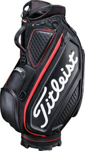 TB9SF9-BK タイトリスト ジェットブラック ツアー キャディバッグ(9.5型・47インチクラブ対応・ブラック) Titleist