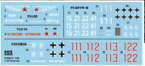 FOX MODELS 1/48 T-34 DECAL SET【D048010】 デカール