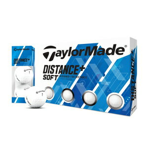 TM-DISSFT-12P テーラーメイド ディスタンス＋ ソフト ゴルフボール 1ダース12個入り TaylorMade DISTANCE＋ SOFT BALL