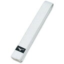 22JV9A17011 ミズノ 【全柔連柔道帯規格】柔道白帯(ウラ抜けあり)(白・サイズ:1号 215cm) mizuno 22JV9A1701