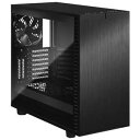 Fractal Design（フラクタルデザイン） E-ATX ATX microATX Mini-ITX対応 ミドルタワーPCケース（ブラック）【強化ガラス（ライト）】 Define 7 Black TG Light Tint FD-C-DEF7A-02