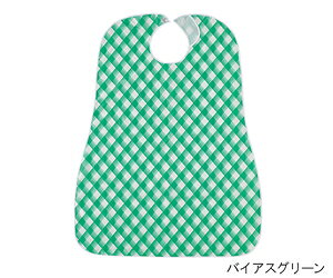 亀屋 防水食事用エプロン （小花柄ピンク） 7-1505-01 100-28 [7150501]