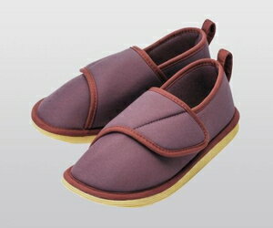 竹虎 転倒予防シューズ つま先つき 91274 L あずき 8-9616-13 [8961613]