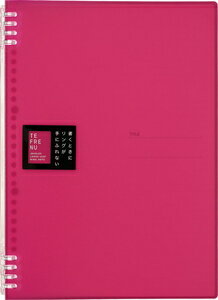 樂天商城 - キングジム リングノート テフレーヌ（A4 タテ型・ピンク） テフレーヌ 9856TTEヒン