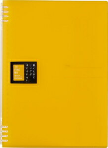 キングジム リングノート テフレーヌ（A4 タテ型・黄） テフレーヌ 9856TTEキイ